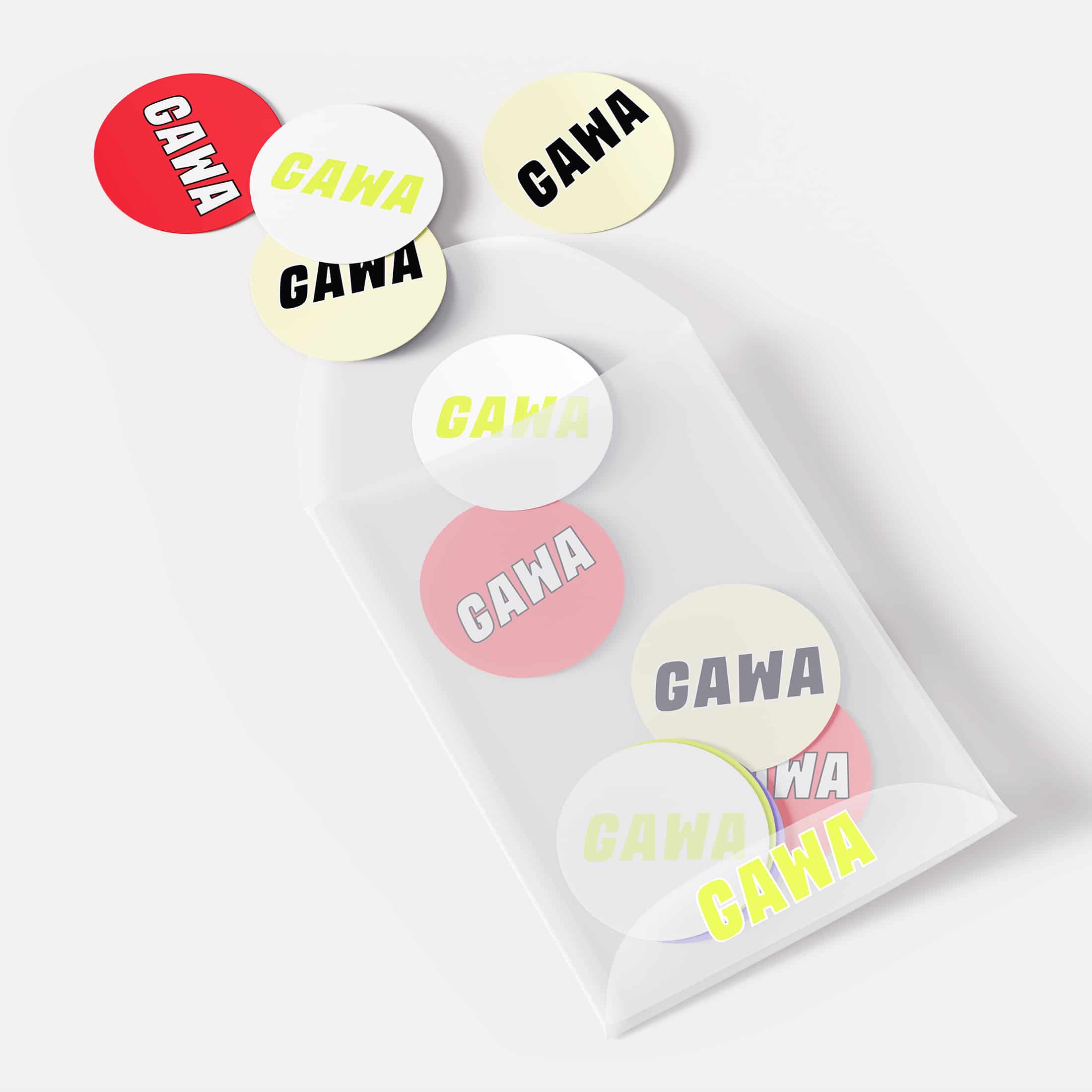 Logo - stratégie d'identité - Agence Crapules - GAWA
